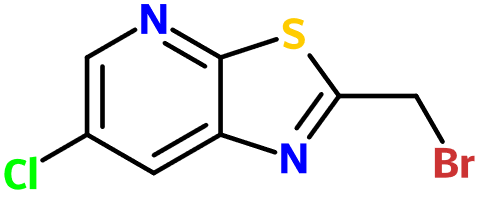 (image for) MC085221 2-(Bromomethyl)-6-chloro[1,3]thiazolo[5,4-b]pyridine